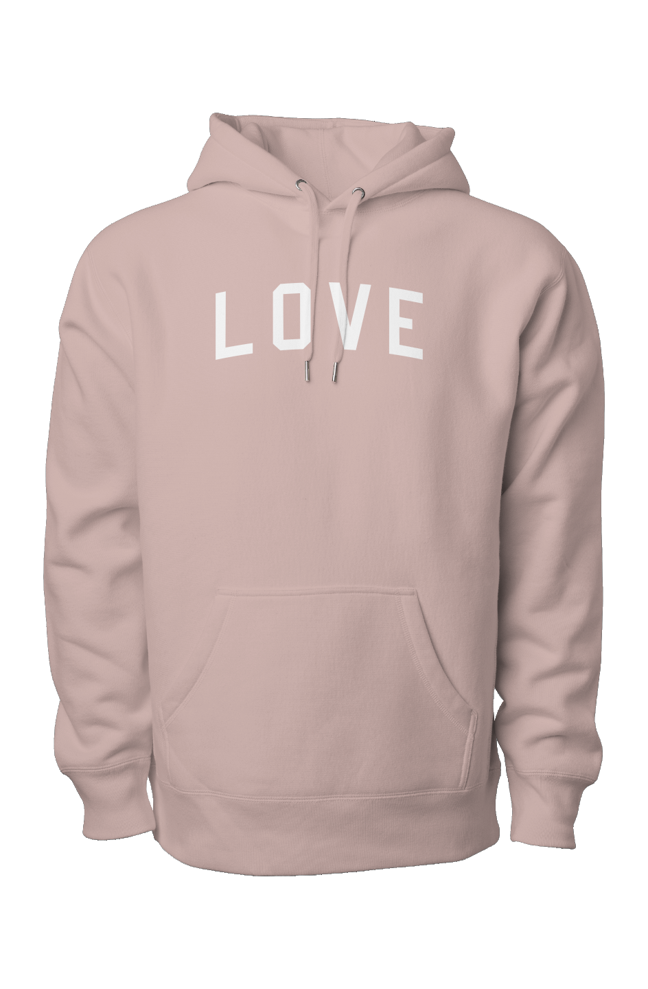 LOVE Premium Heavyweight Cross Grain Hoodie