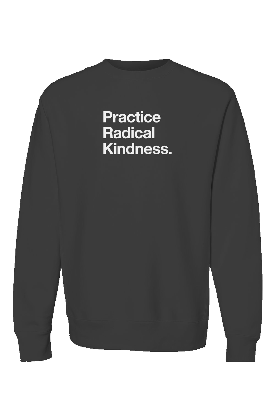 PRACTICE RADICLE KINDNESS Premium Heavyweight Cross Grain Crewneck