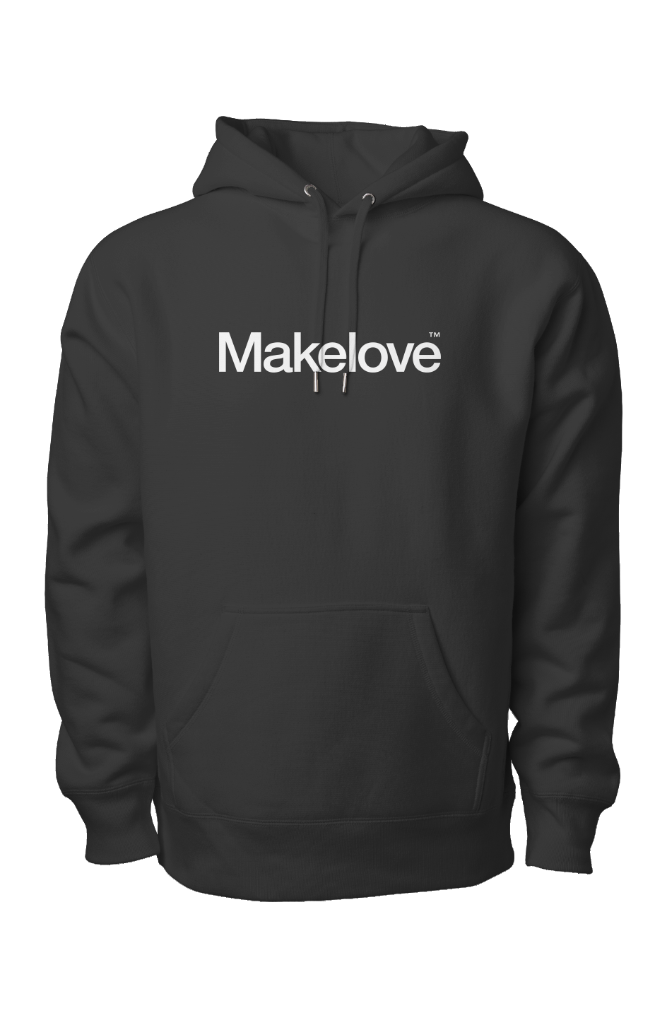 MAKELOVE HELVETICA Premium Heavyweight Cross Grain Hoodie