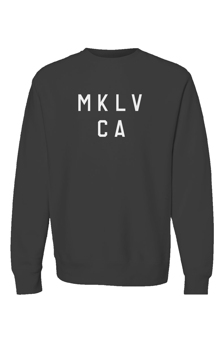 MKLV CA Premium Heavyweight Cross Grain Crewneck