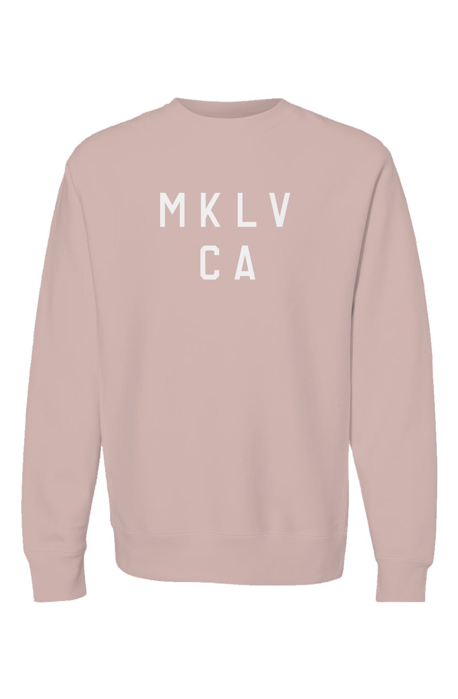 MKLV CA Premium Heavyweight Cross Grain Crewneck