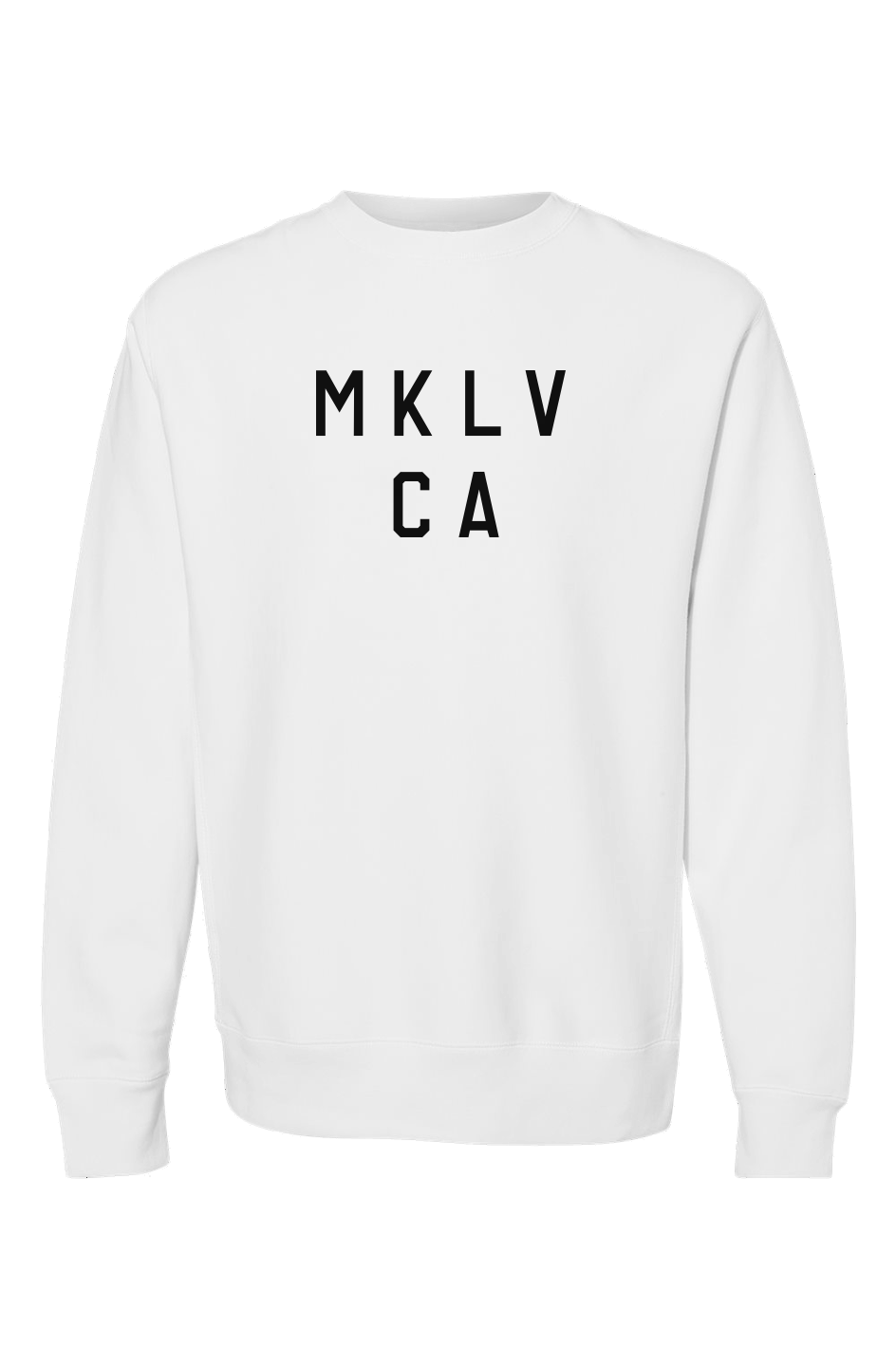 MKLV CA Premium Heavyweight Cross Grain Crewneck