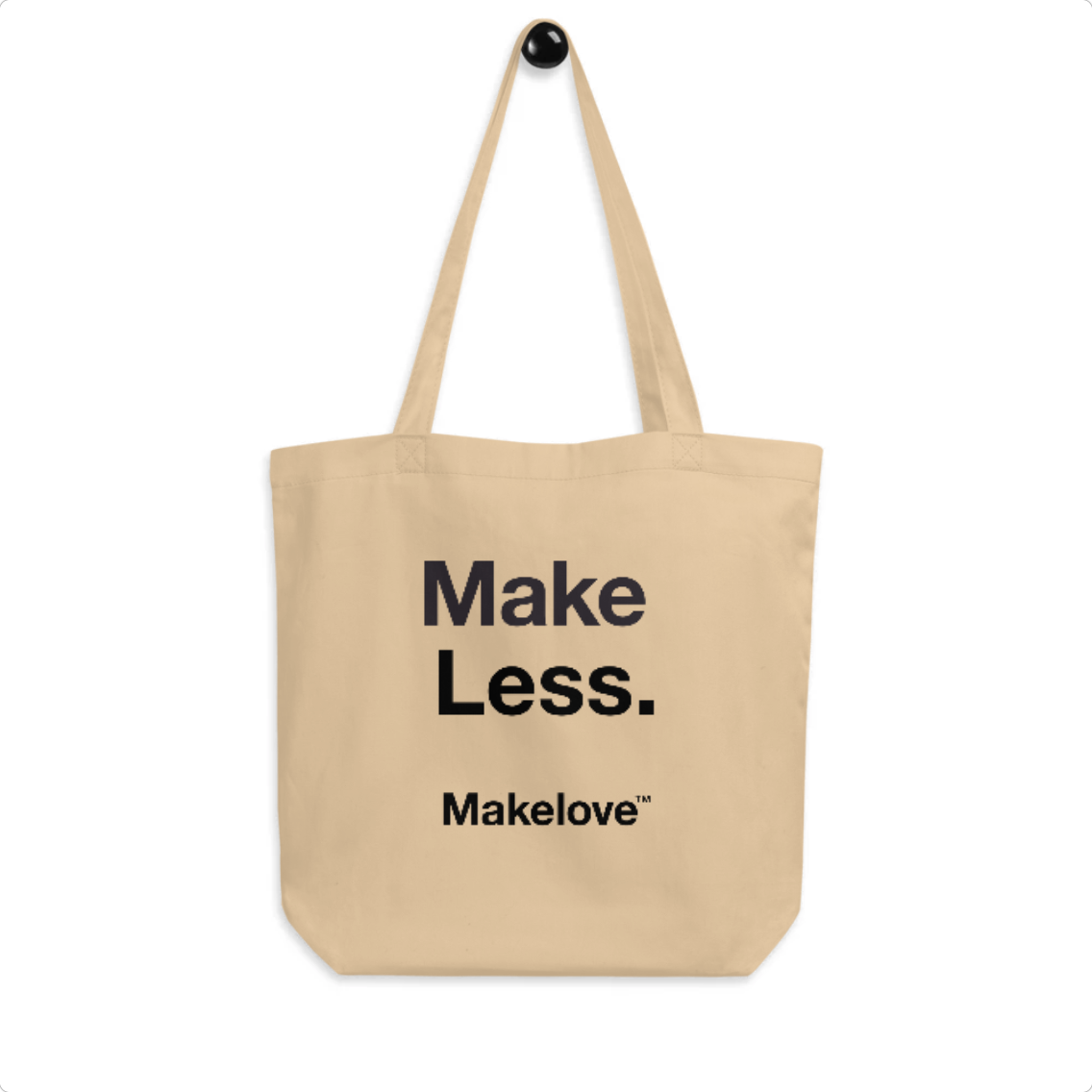 More / Less Eco Tote Bag