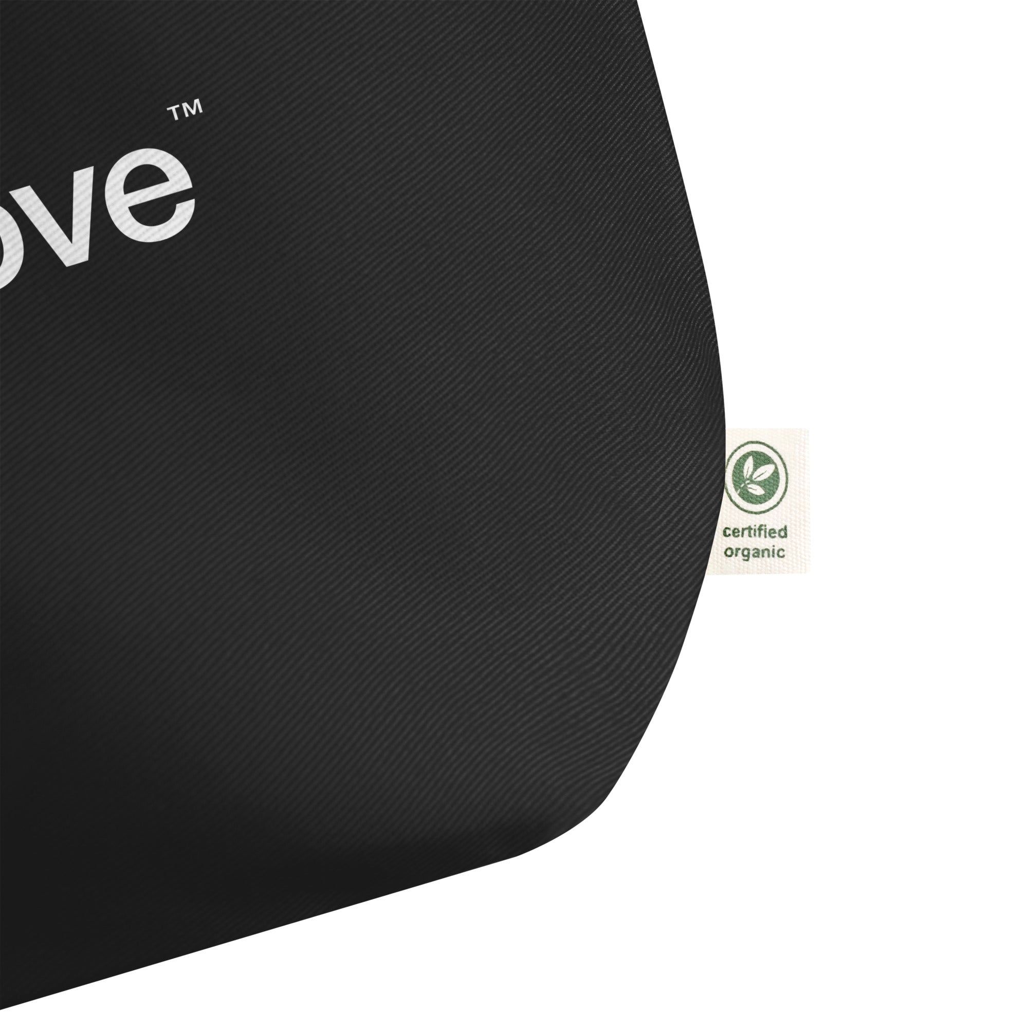 MAKELOVE™ Logo Large Organic Tote Bag