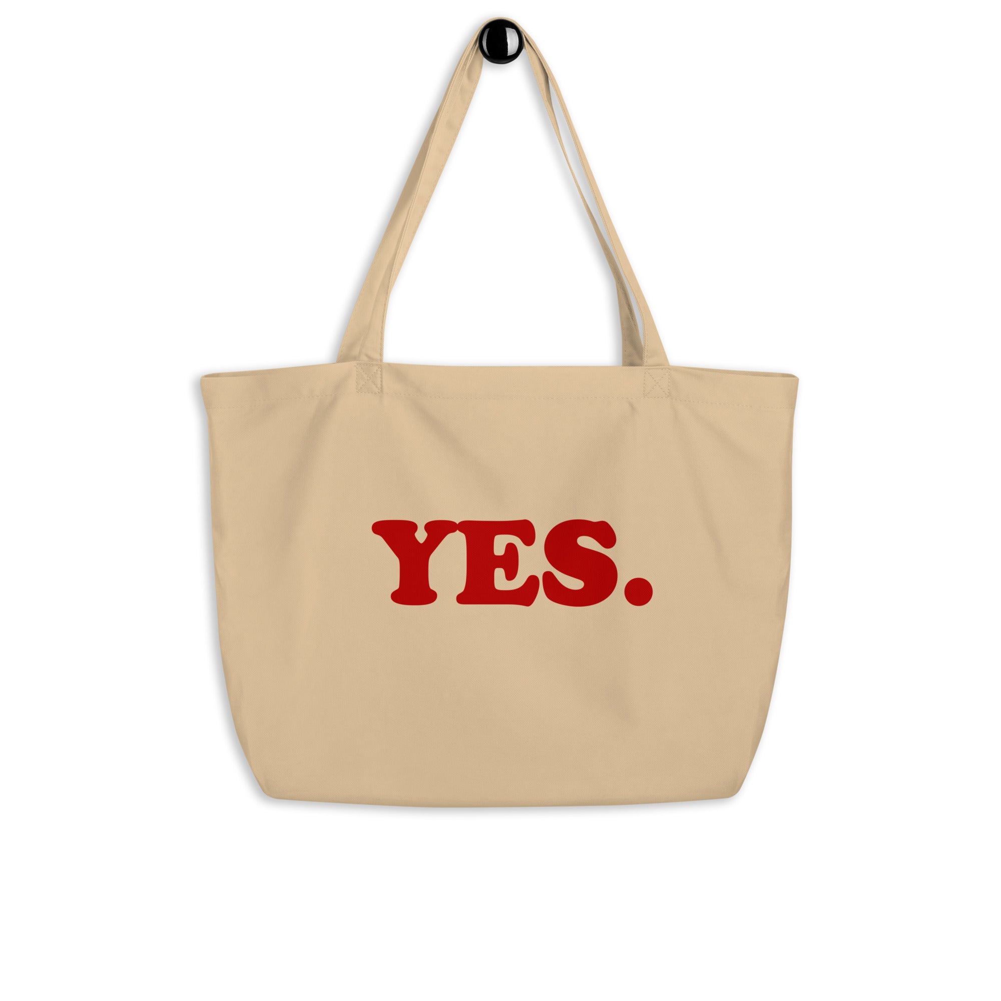 MAKELOVE™ YES Large Organic Tote Bag