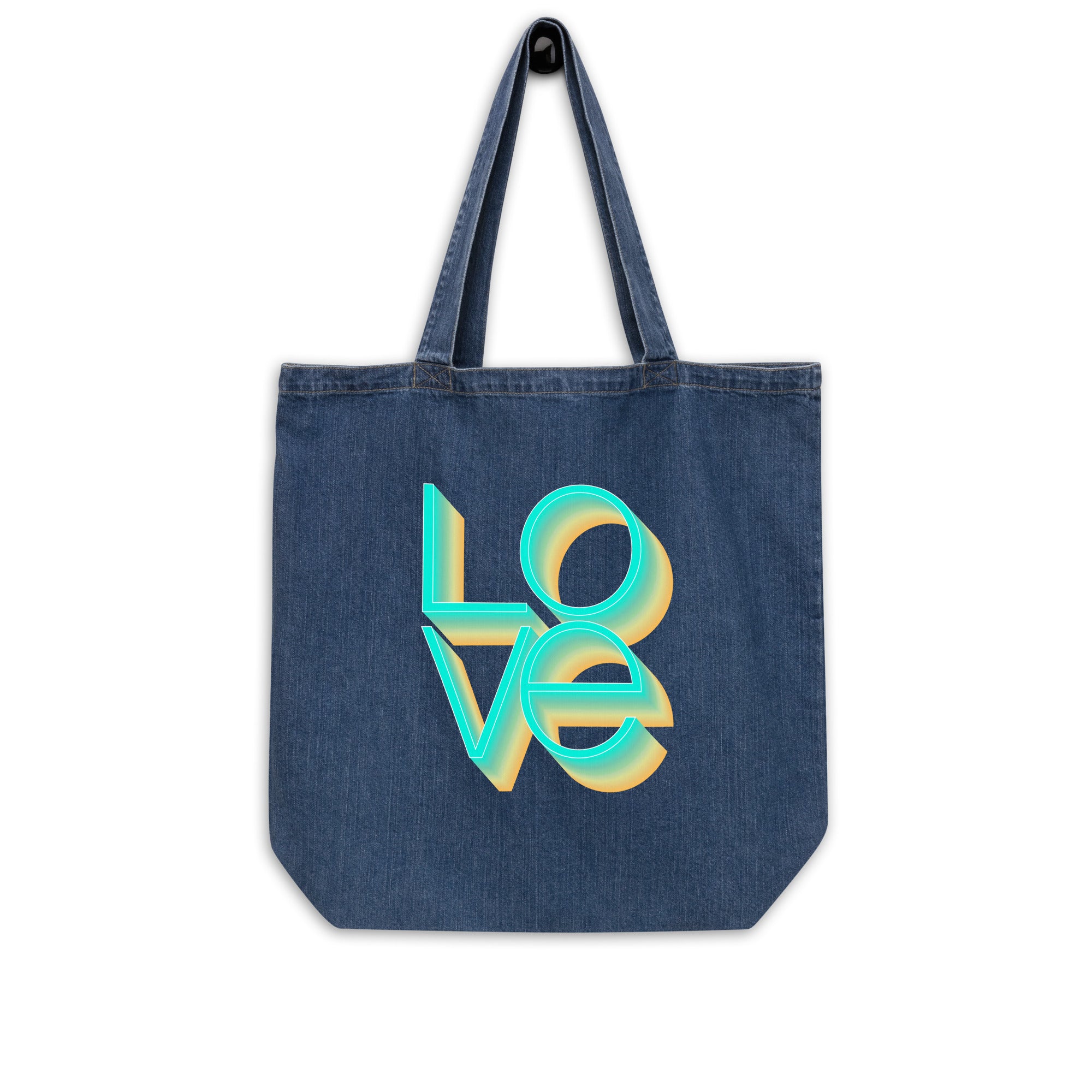 MAKELOVE™ LOVE Organic Denim Tote Bag