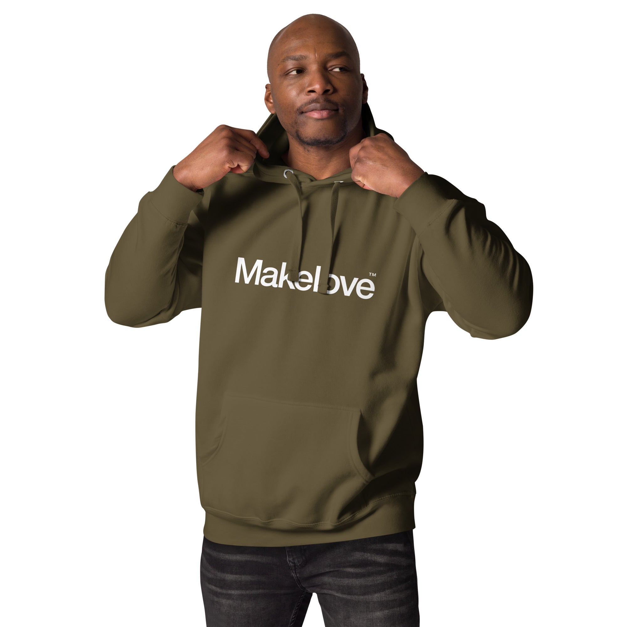 MAKELOVE™ Helvetica Logo Unisex Hoodie