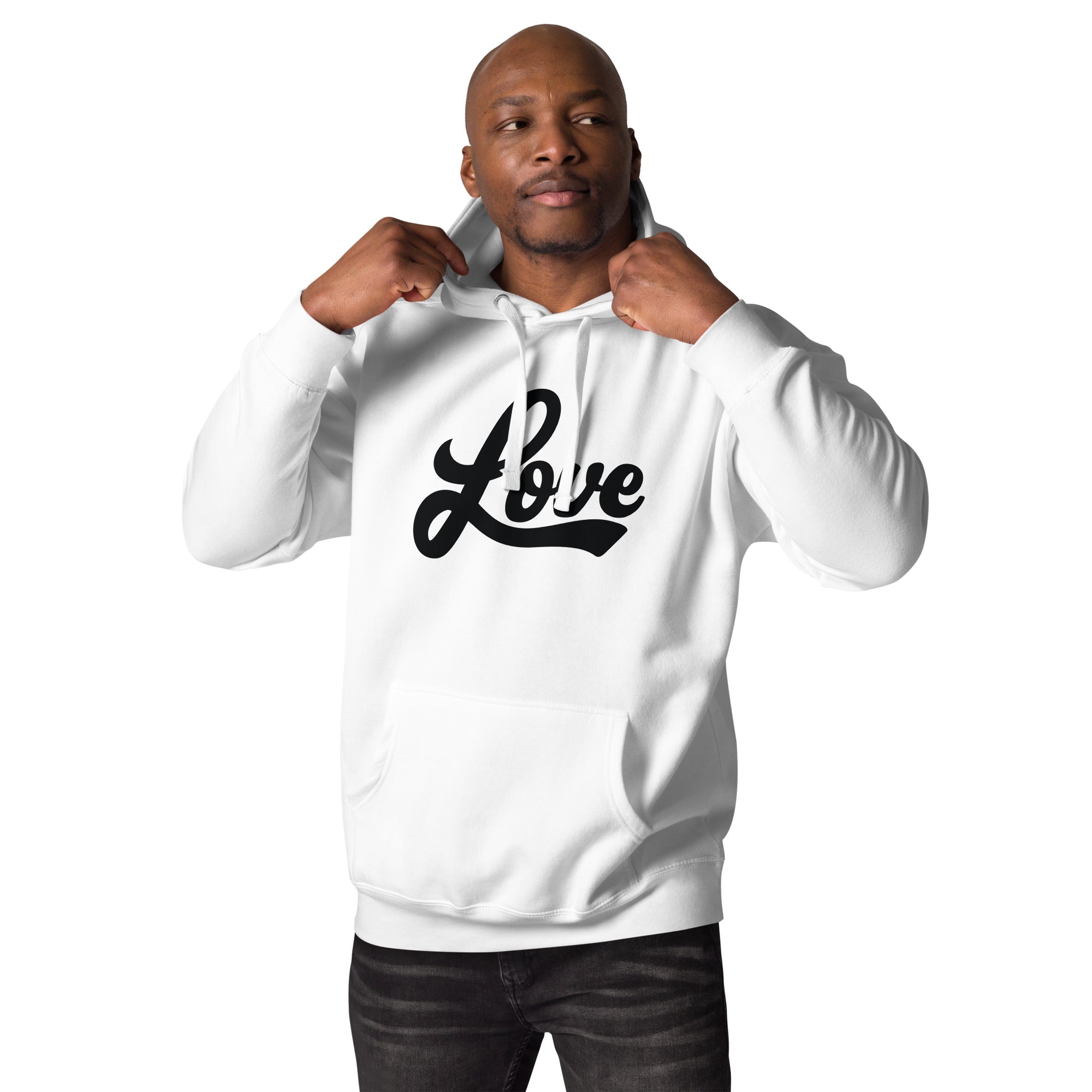 MAKELOVE™ Love Script Unisex Hoodie