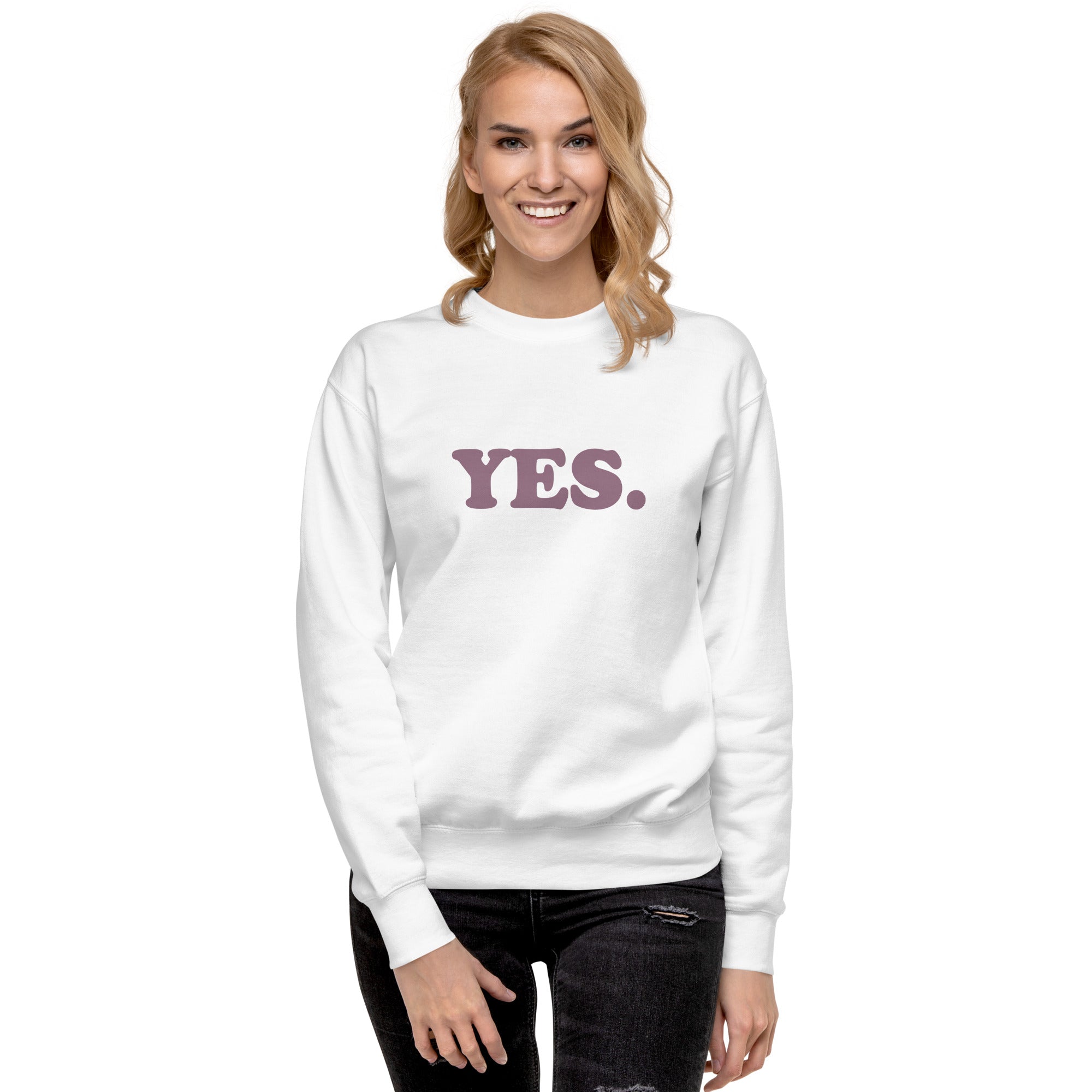 MAKELOVE™ YES Unisex Premium Sweatshirt