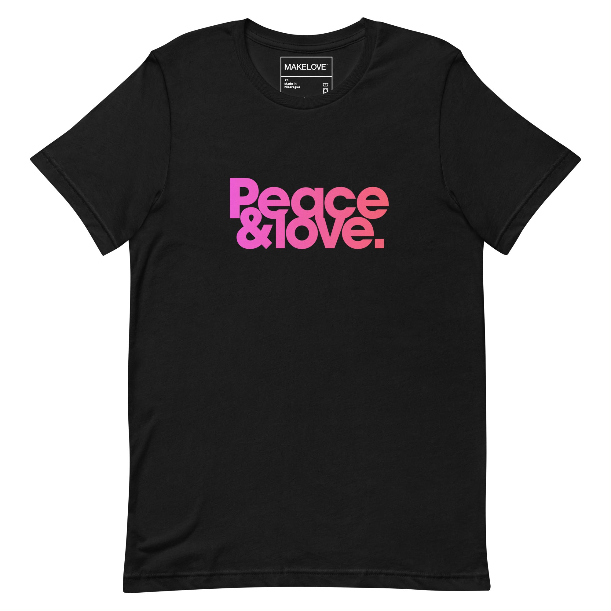 MAKELOVE™ Peace & Love Unisex T-Shirt