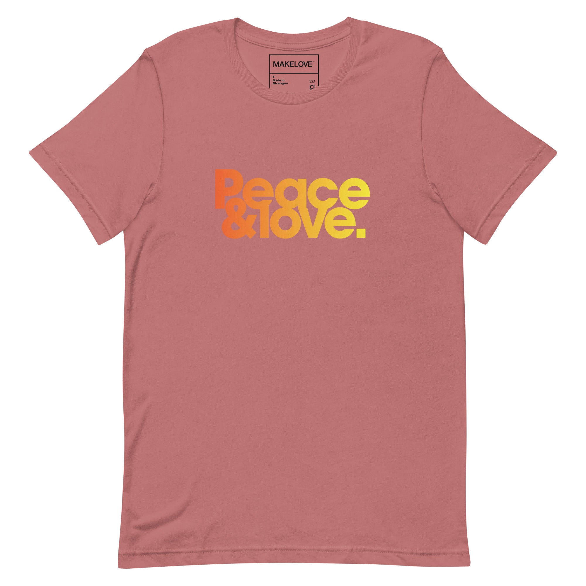 MAKELOVE™ Peace & Love Unisex T-Shirt