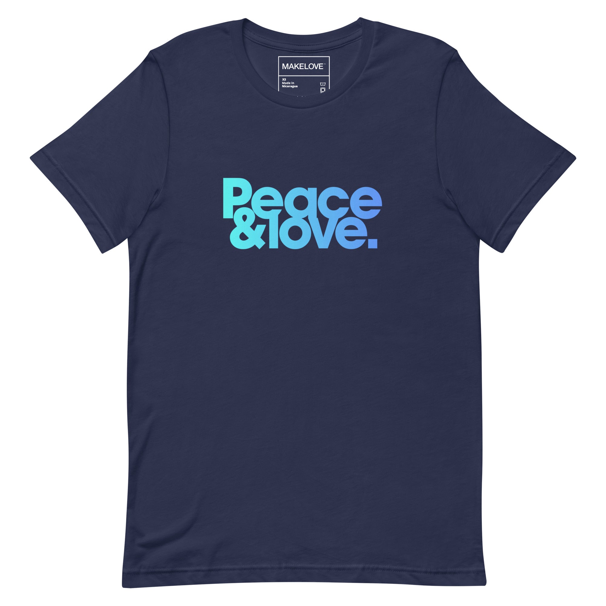 MAKELOVE™ Peace & Love Unisex T-Shirt