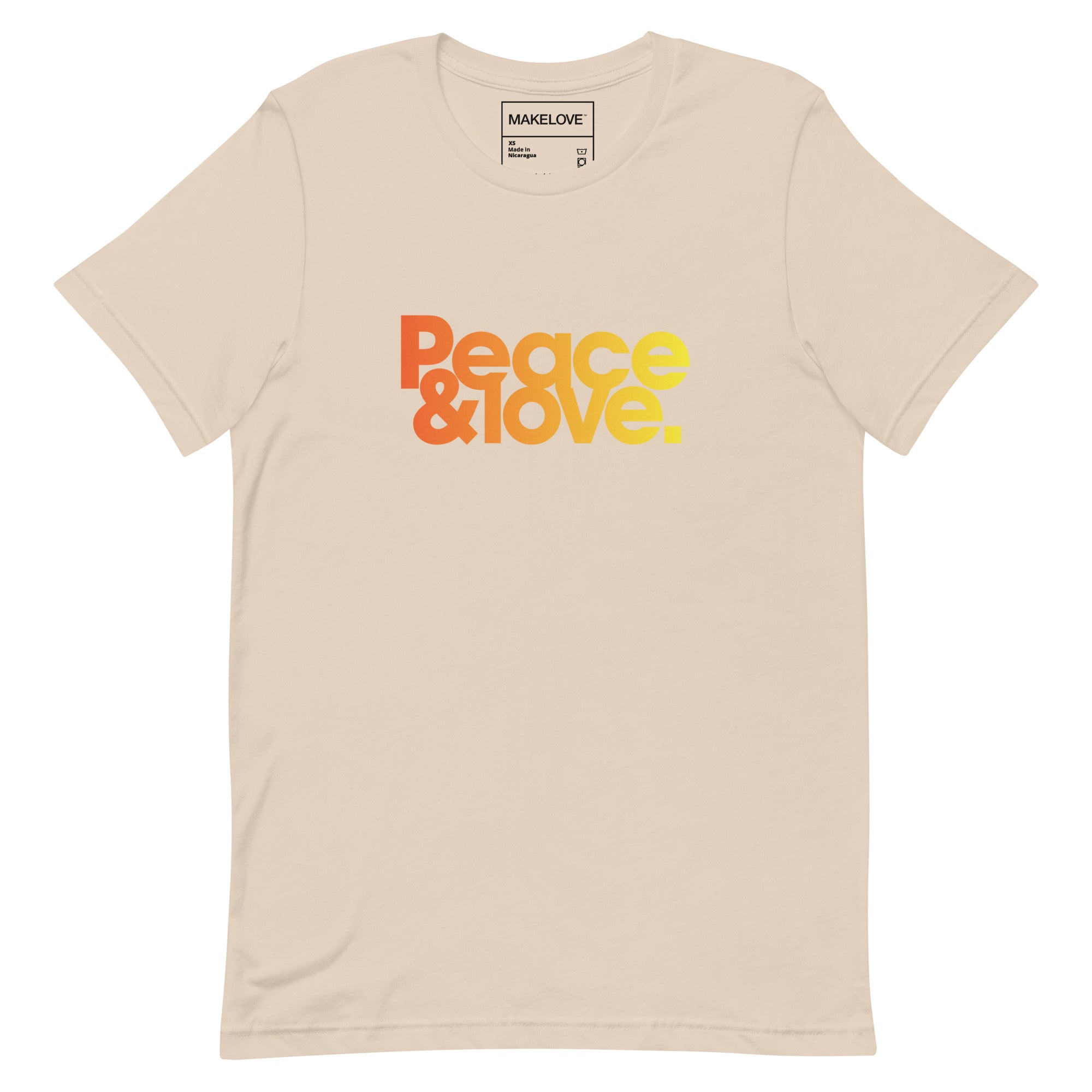 MAKELOVE™ Peace & Love Unisex T-Shirt