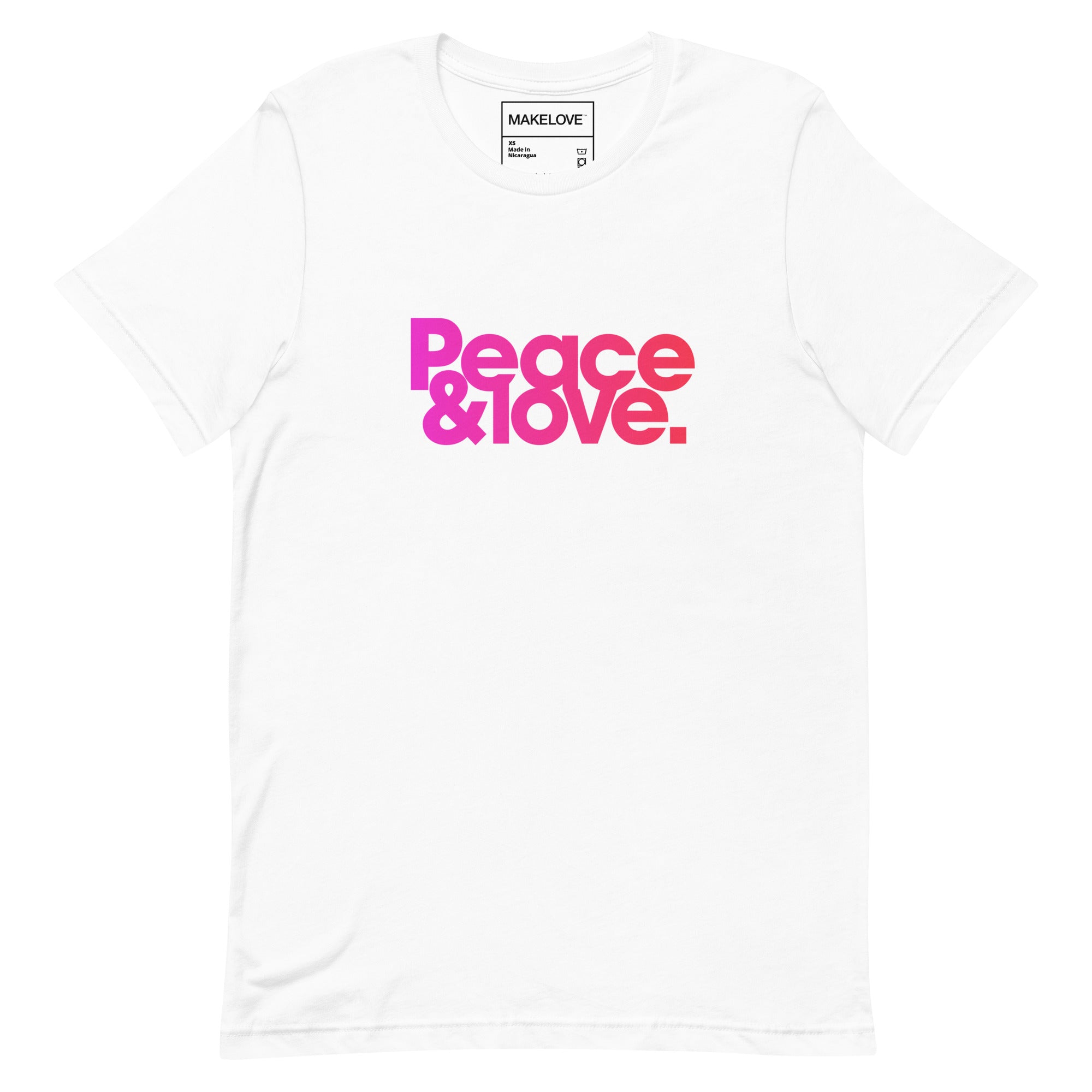 MAKELOVE™ Peace & Love Unisex T-Shirt